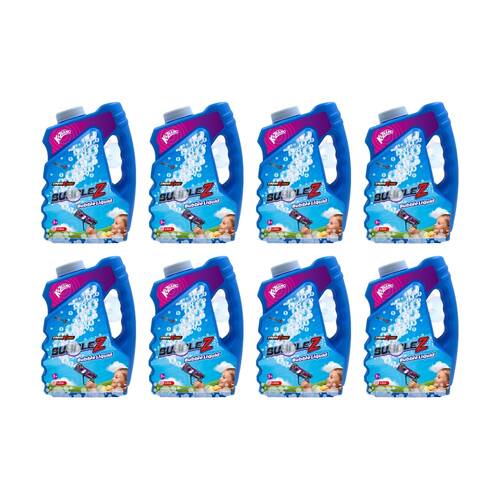 8PK Kazaang BubbleZ Colour Bubble Refill Water Blaster Outdoor Party Use 1L