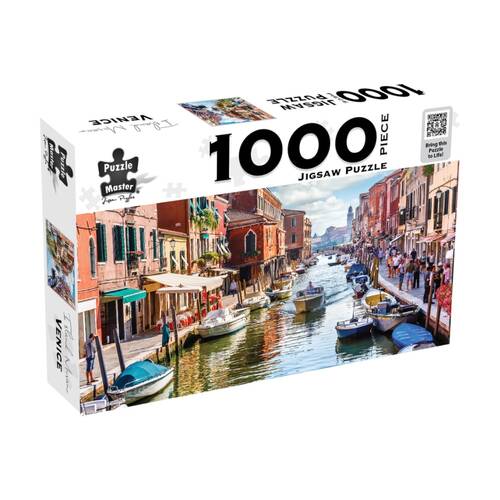 1000pc Puzzle Master Island Murano Venice AR Edition Travel Scenes