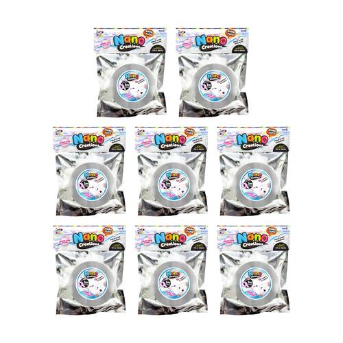 8PK Craft For Kids Nano Creations Tape Crafting Viral Sensation 6y+ Clear 3mx5cm