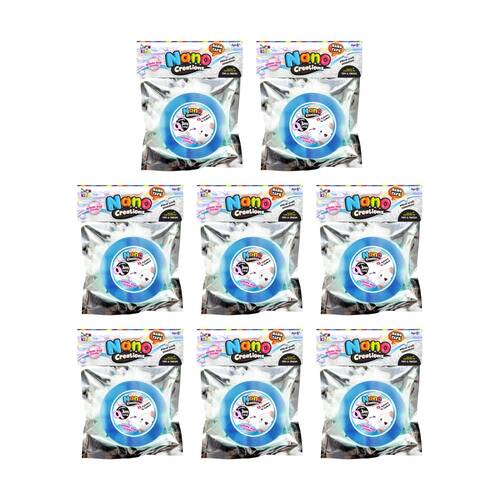 8PK Craft For Kids Nano Creations Tape Crafting Viral Sensation 6y+ Blue 3mx5cm
