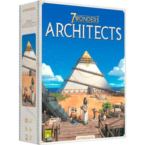 Asmodee 7 Wonders Architects Board Game 2-7 Players 30+ Minute Play 8y+