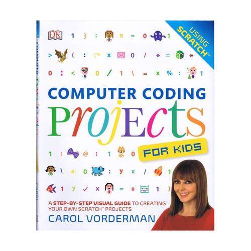 Promotional Computer Coding Projects Kids Educational Book Scratch