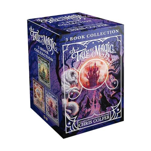 3pc Hachette Tale Of Magic Copy Slipcase Book Collection Fantasy Series Set