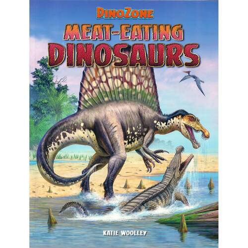 Promotional Dino Zone Meat Eating Dinosaur Book Children's Prehistoric Fact