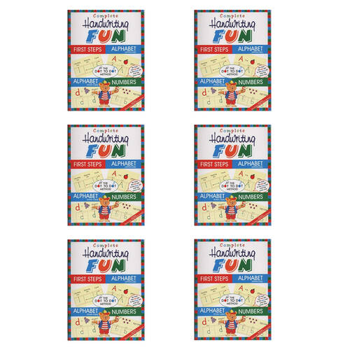 6PK Wilco Publishing House Complete Handwriting Fun Educational Book For Kids