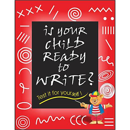 Promotional Is Your Child Ready To Write Educational Practice Book
