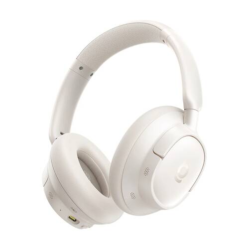 Baseus BH1 NC Wireless Adaptive Noise Cancelling Over-Ear Headphones White