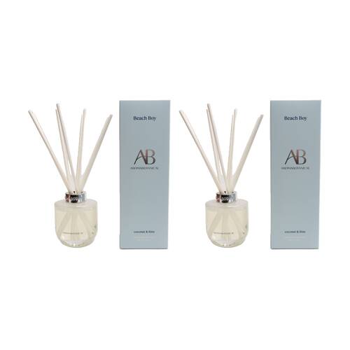 2PK Aromabotanical Beach Boy 200ml Scented Home Fragrance Diffuser