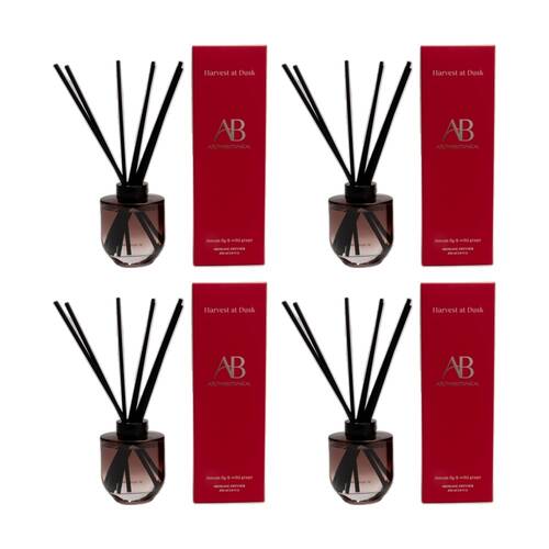 4PK Aromabotanical Harvest at Dusk 200ml Scented Home Fragrance Diffuser