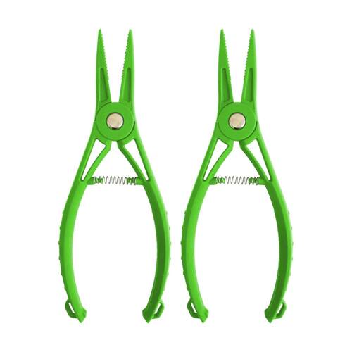 2PK Sea Pro Fishing Beach Worm Bait/Lure Extractor Pliers 3mm Gap Green