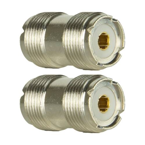 2PK Gme PL259 Socket To PL259 Socket Adaptor Connector Adaptor