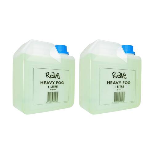 2PK Rave Fog Machine Liquid 1 Litre Fluid Heavy Atmospheric Effects Fluids RAVE