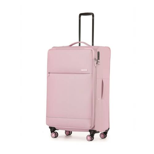 Tosca So Lite Hard Shell Suitcase With Spinner Wheels Blush Large 79cm