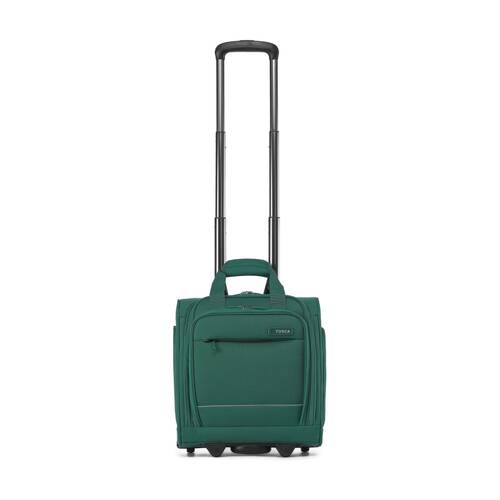 Tosca So Lite Onboard Wheel Bag Fabric Compact Travel With Wheels Emerald Green