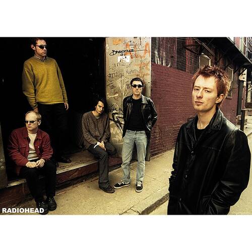 Music Radiohead Euro Wall Art Poster Room Decoration 81x60cm