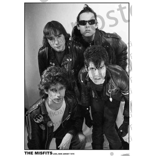 Music The Misfits Lodi New Jersey 1979 Arti Poster Room Decoration