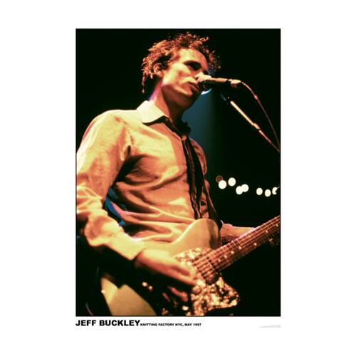 Music Jeff Buckley New York 1997 Euro Wall Art Poster Room Decoration 81x60cm