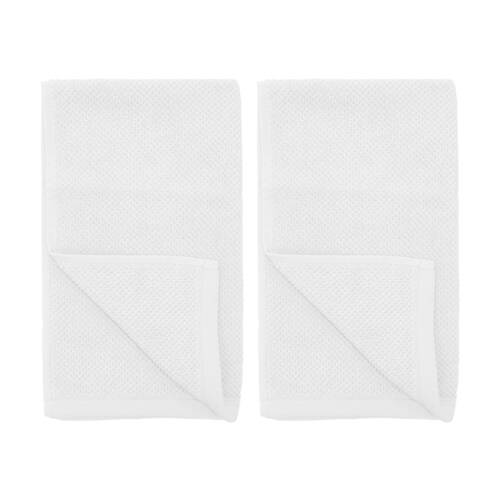 2PK Bambury Angove 950gsm Soft Absorbent Cotton Bath Mat 50x80cm White