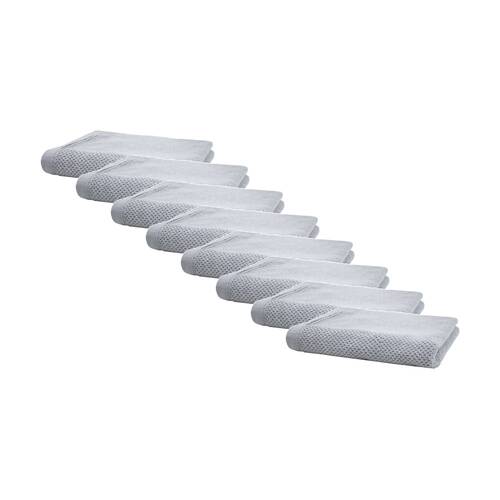 8PK Bambury Angove 600gsm Soft Absorbent Cotton Hand Towel 40x70cm Blue