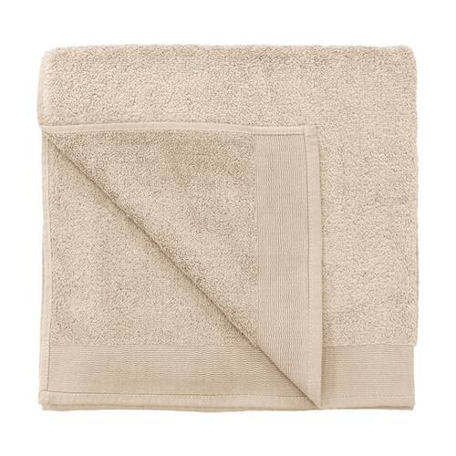 Bambury Elvire 600gsm Soft Absorbent Cotton Bath Towel 68x137cm Neutrals