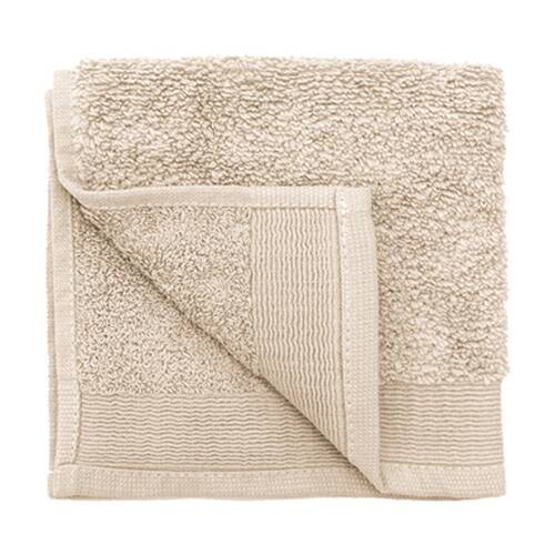 Bambury Elvire 600gsm Soft Absorbent Cotton Face Washer 33x33cm Neutrals