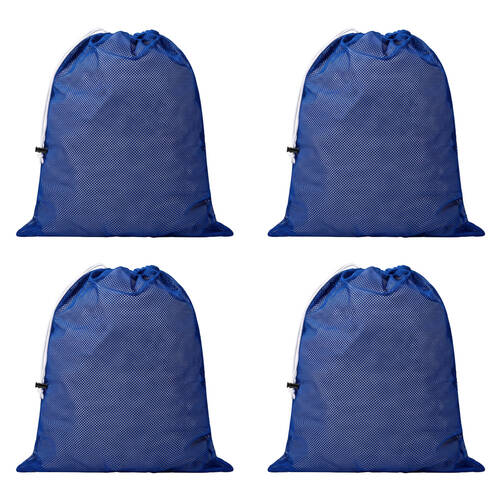 4PK Victor Sports Mesh Ball Carry Net Bag Soccer Basketball Gear Small