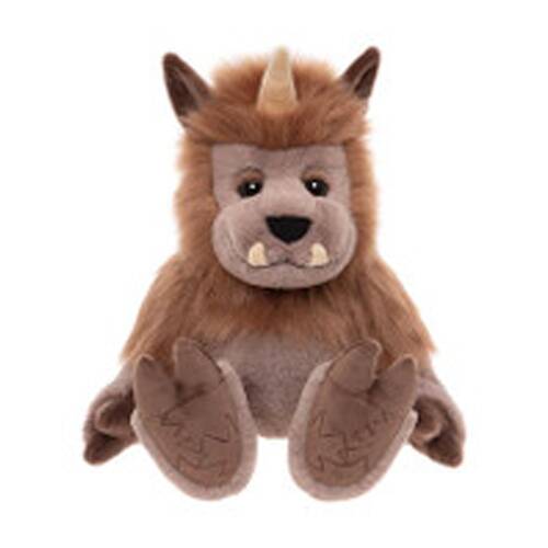 Charlie Bears Quarry Magical Ogre Plush Kids Soft Toy 18m+ Brown