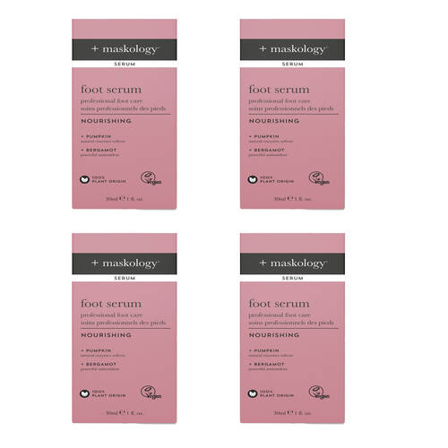 2PK Maskology Serumology Foot Serum 30ml Professional Nourishing Care