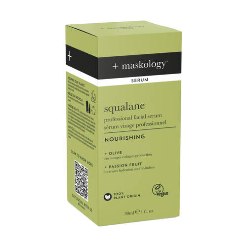 Maskology Serumology Squalane Professional Nourishing Facial Serum 30ml