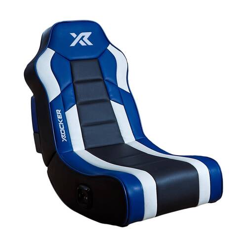 X-Rocker?Orbit 2.0 Rocker Gaming Chair Stereo Speakers Foldable Junior Blue