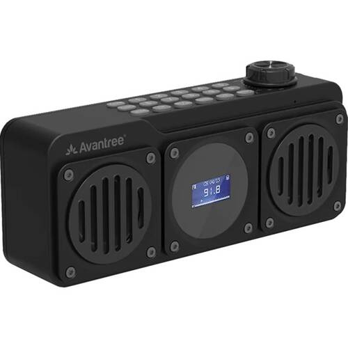 Avantree Portable FM Radio BT Speaker Dual Driver 14W Micro SD Bluetooth