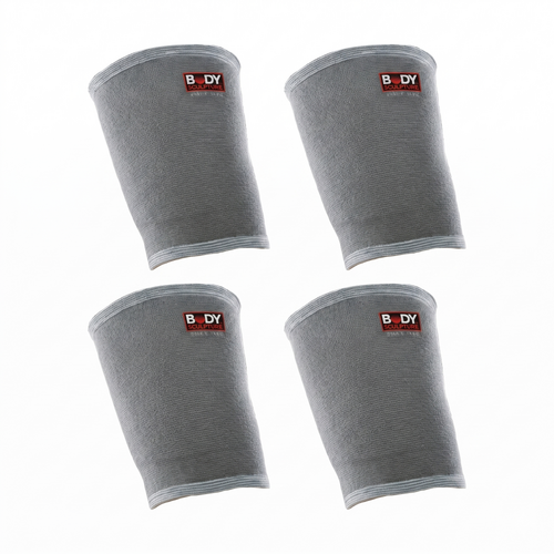 4PK Body Sculpture 4 Way Knit Elastic Thigh Support Comfort Strap Small