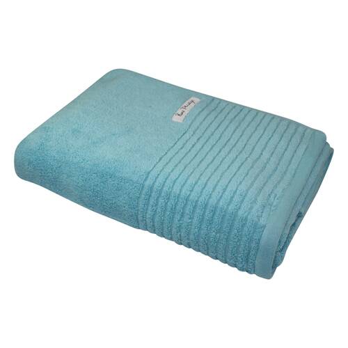Bas Phillips Hayman Zero Twist Bath Sheet 600Gsm Cotton 160x80cm Ocean