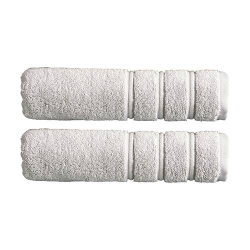 2PK Christy Antalya Turkish Cotton Bath Towel 600GSM Soft Absorbent Lunar King