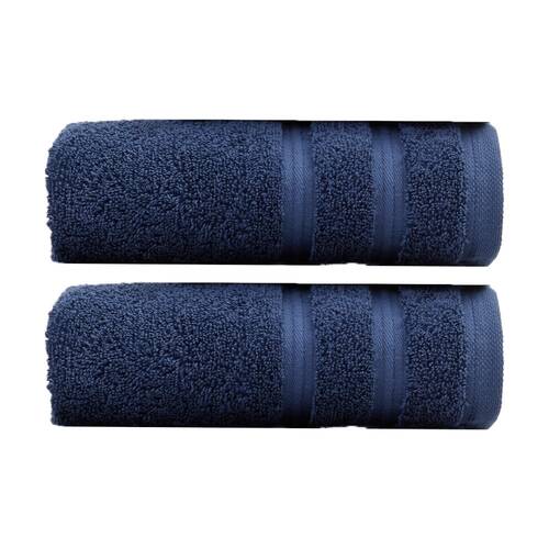 2PK Christy Antalya Turkish Cotton Hand Towel 600GSM Soft Absorbent Denim King