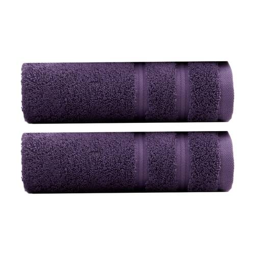 2PK Christy Antalya Turkish Cotton Hand Towel 600GSM Soft Absorbent Fig King