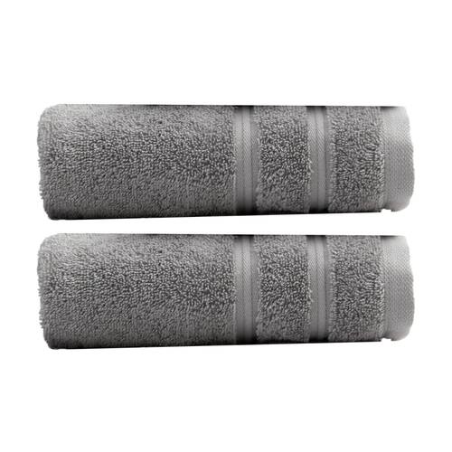 2PK Christy Antalya Turkish Cotton Hand Towel 600GSM Soft Absorbent Storm King