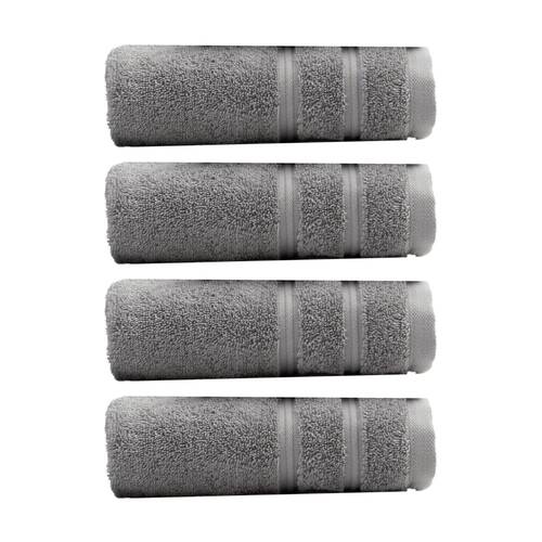 4PK Christy Antalya Turkish Cotton Hand Towel 600GSM Soft Absorbent Storm King