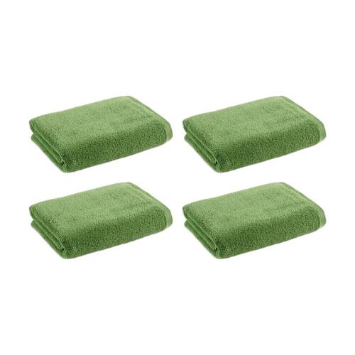 4PK Christy Cirrus Bath Towel Combed Cotton 450GSM Fast Drying Apple Green