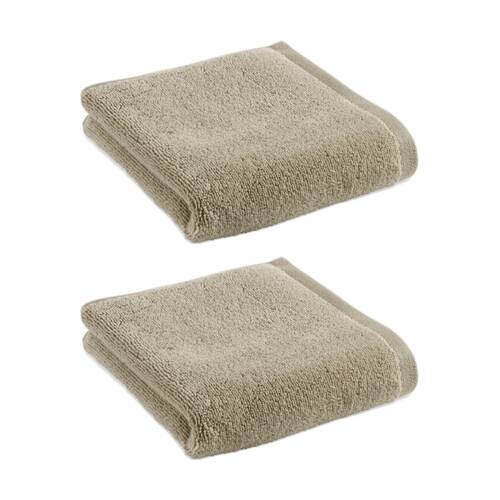 2PK Christy Cirrus Hand Towel Combed Cotton 450GSM Fast Drying Latte