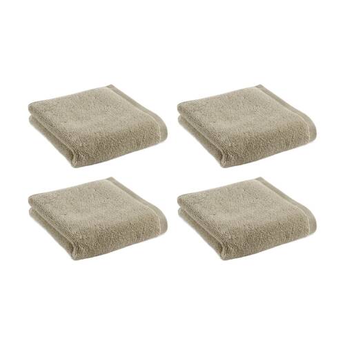 4PK Christy Cirrus Hand Towel Combed Cotton 450GSM Fast Drying Latte