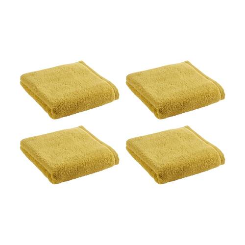 4PK Christy Cirrus Hand Towel Combed Cotton 450GSM Fast Drying Sunflower