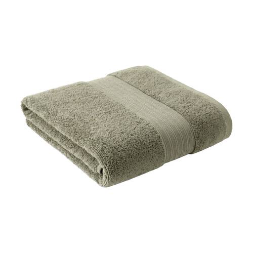 Christy Sovereign Combed Cotton Bath Towel 650GSM Plush Soft Bay Leaf King