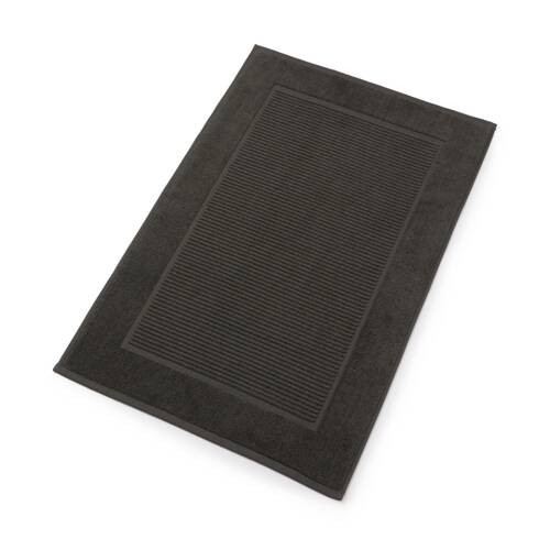 Christy Sovereign Bath Mat Combed Cotton 1000GSM Plush Luxurious Graphite