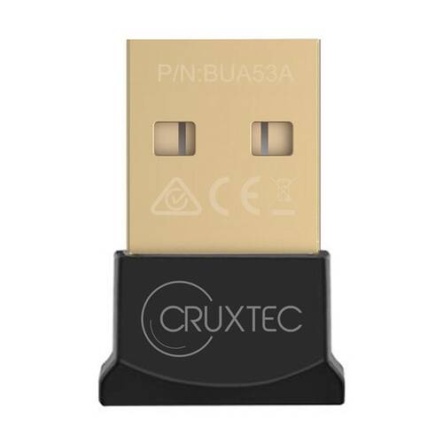 Cruxtec Bluetooth 5.3 USB Adapter Black Type-A Compact Design