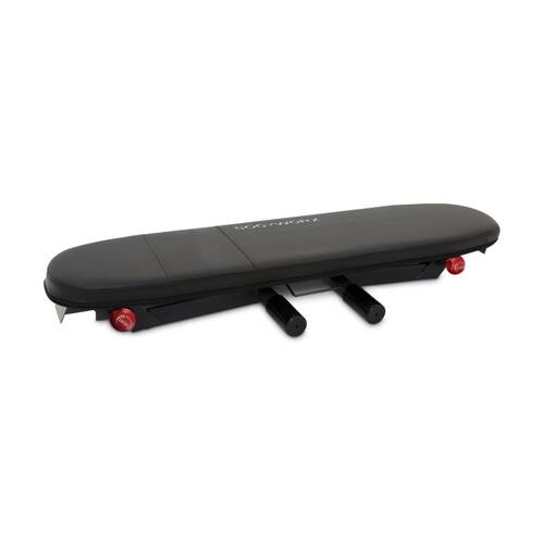 Foldable Flat Bench Heavy Duty Steel Durable Upholstery Gym Equipment