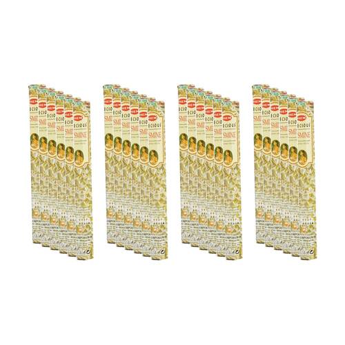 24PK HEM Home Fragrance Scented Smelling Incense Sticks Packet Set Jasmine