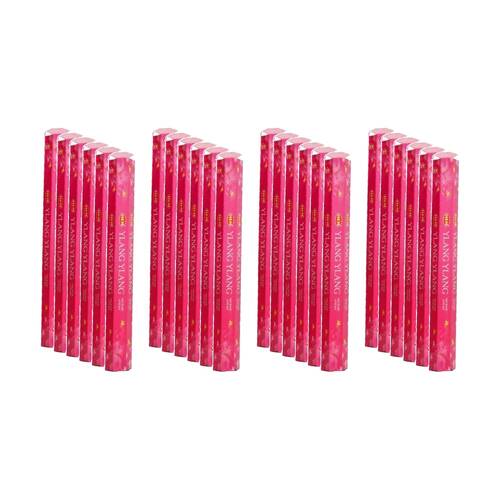 24PK HEM Home Fragrance Scented Smelling Incense Sticks Packet Set Ylang-Ylang