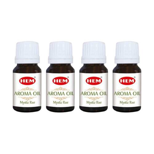 4PK HEM Home Fragrance Scented Smelling Oil Bottle 10ml Mystic Rue