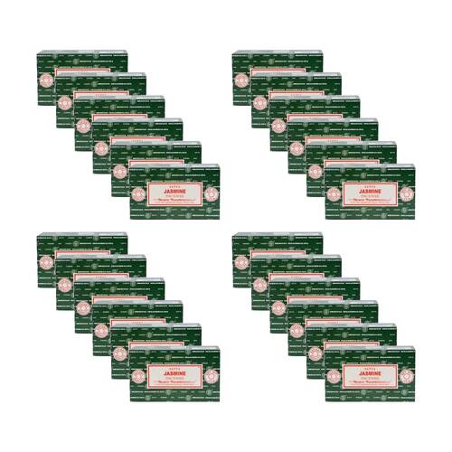 24PK Satya Home Fragrance Scented Incense Sticks Packet Set 15gm Jasmine